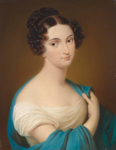 Portrait of Maria Despina Nitto (1795 - 1866) by Karl von Saar